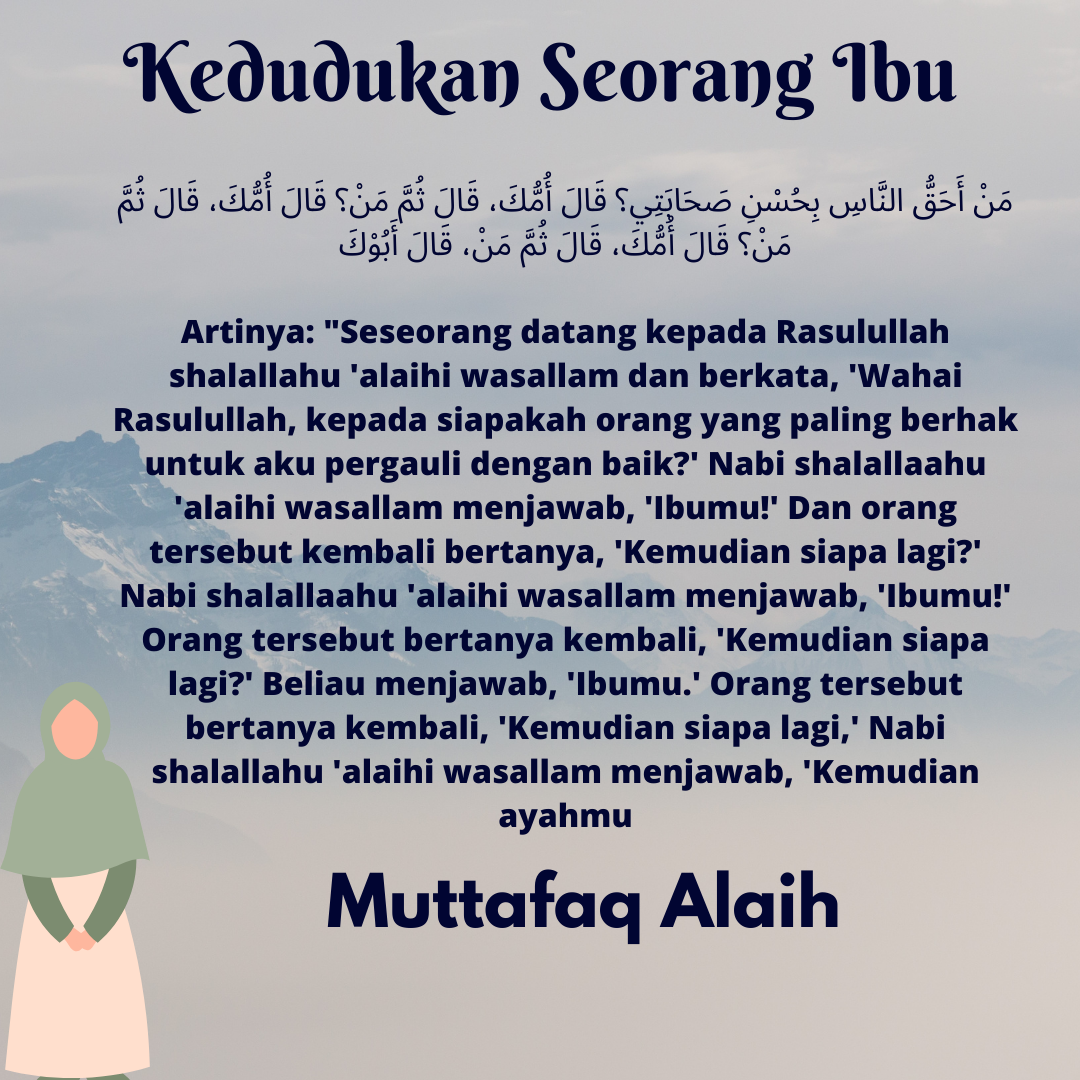 Betapa Utamanya Seorang Ibu